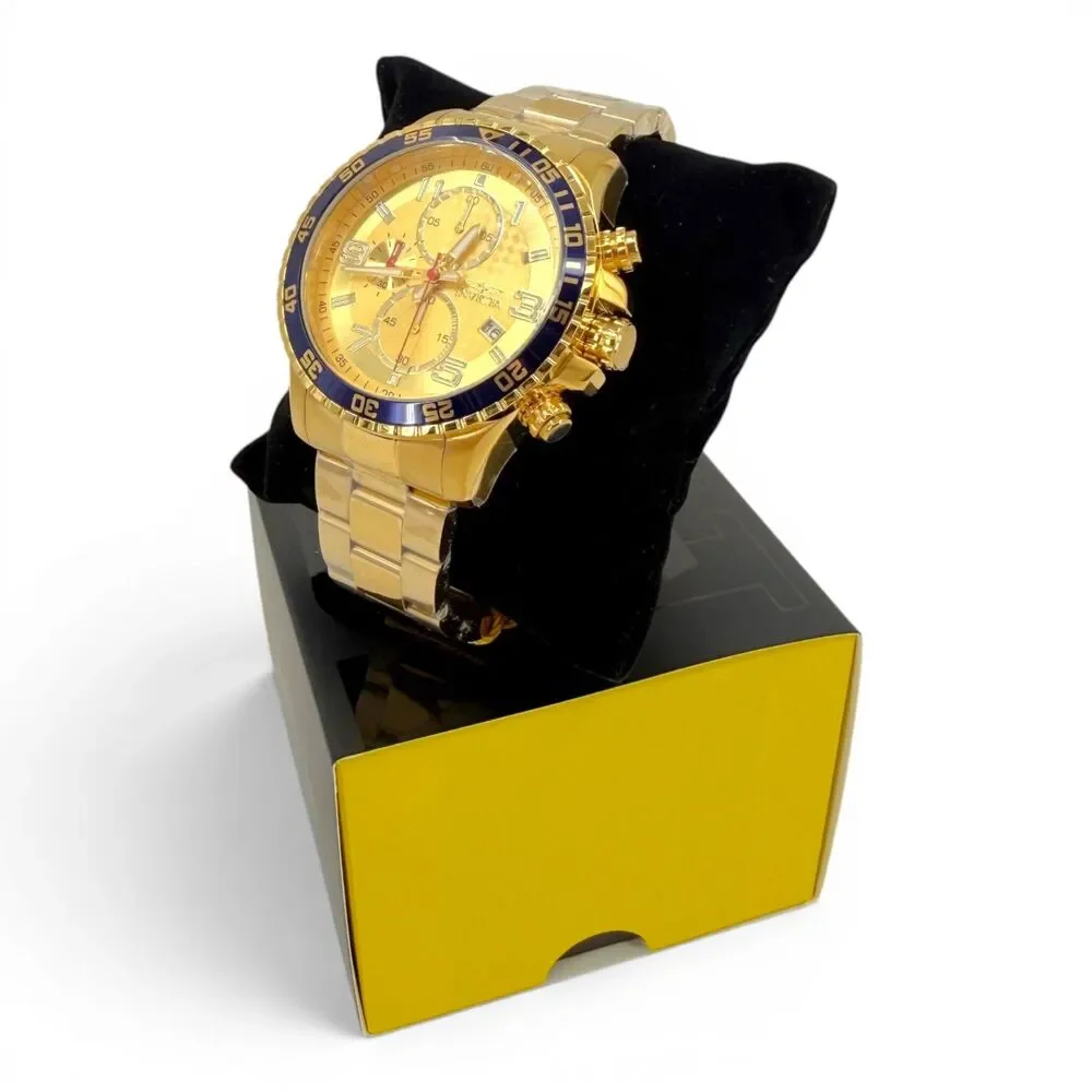 NEW Invicta Specialty Fortitude Men's Watch 45mm Gold (490595)